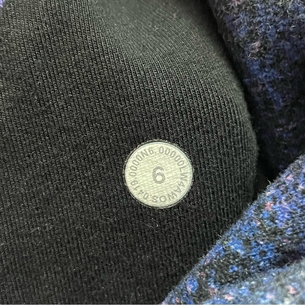 Lululemon Scuba Hoodie Light Cotton Fleece in Polar Lights Blue Multi Jacket 6 - Picture 16 of 16